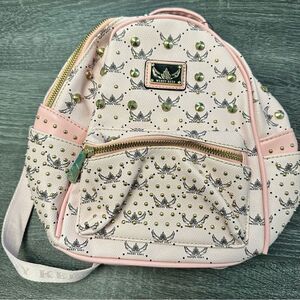 Wendy Keen pink rhinestone backpack‎